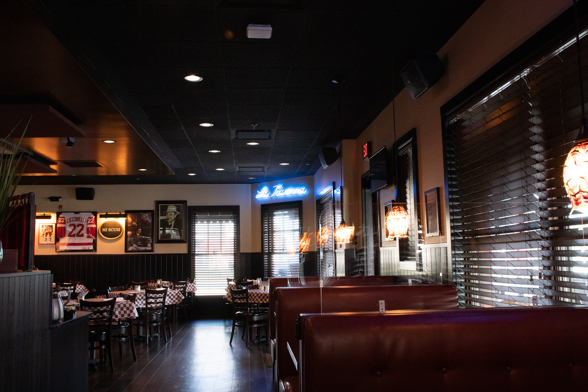 The dining room at Da Francesco's