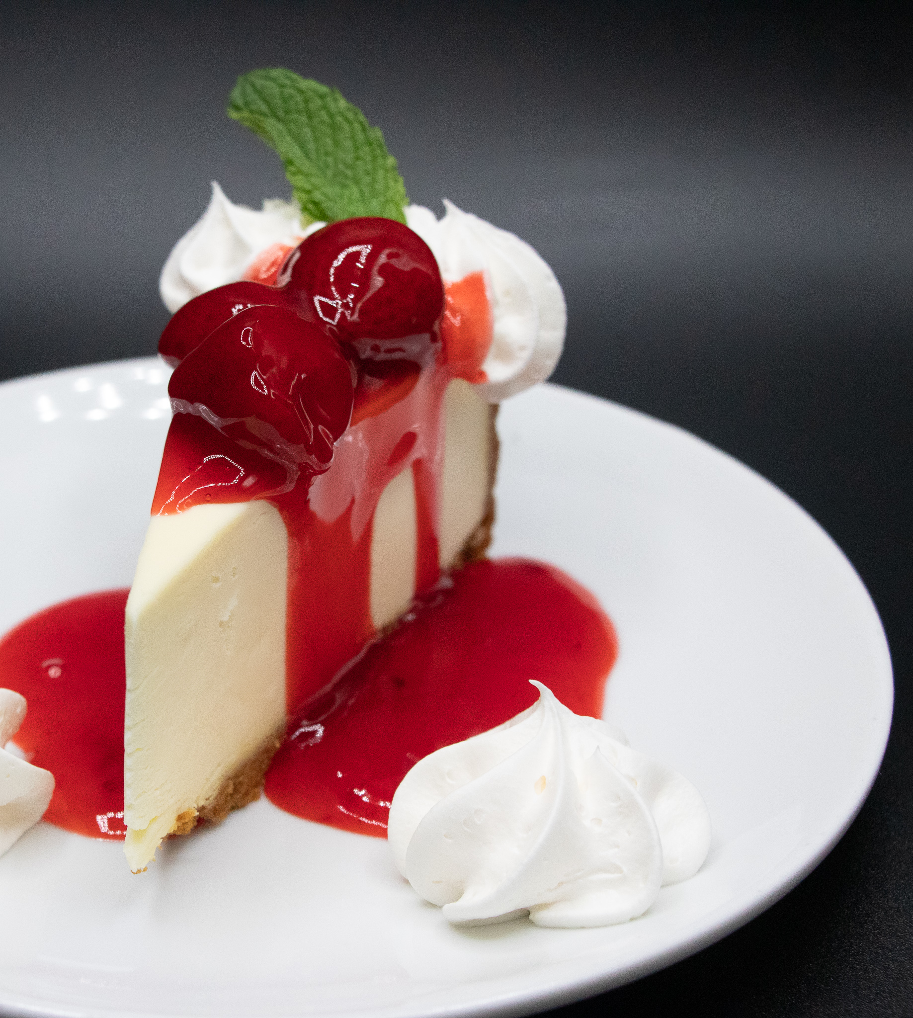 House-made dessert at Da Francesco's