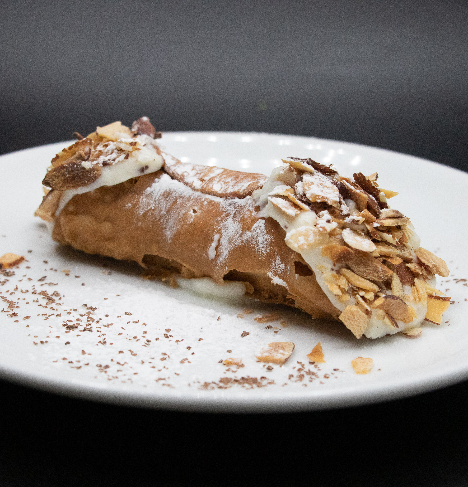 House-made dessert at Da Francesco's