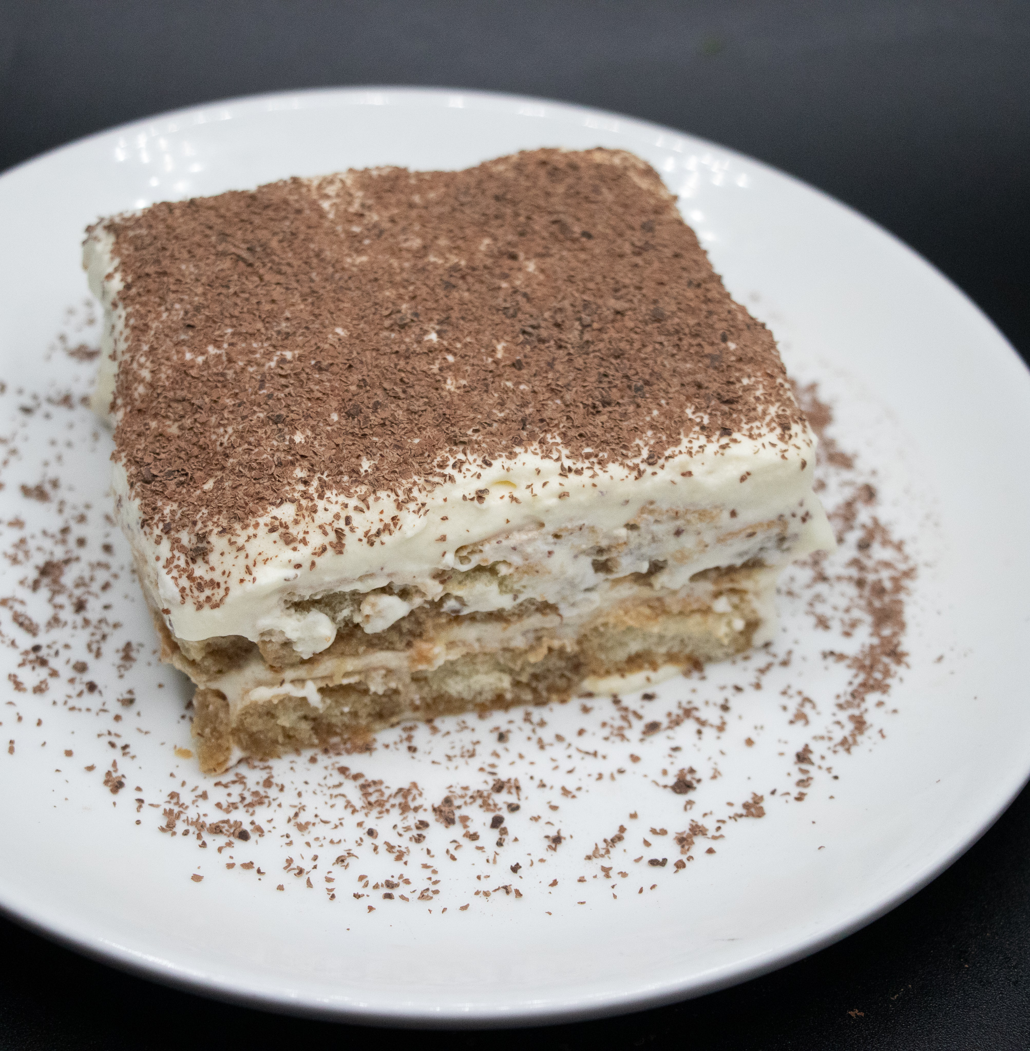 House-made dessert at Da Francesco's