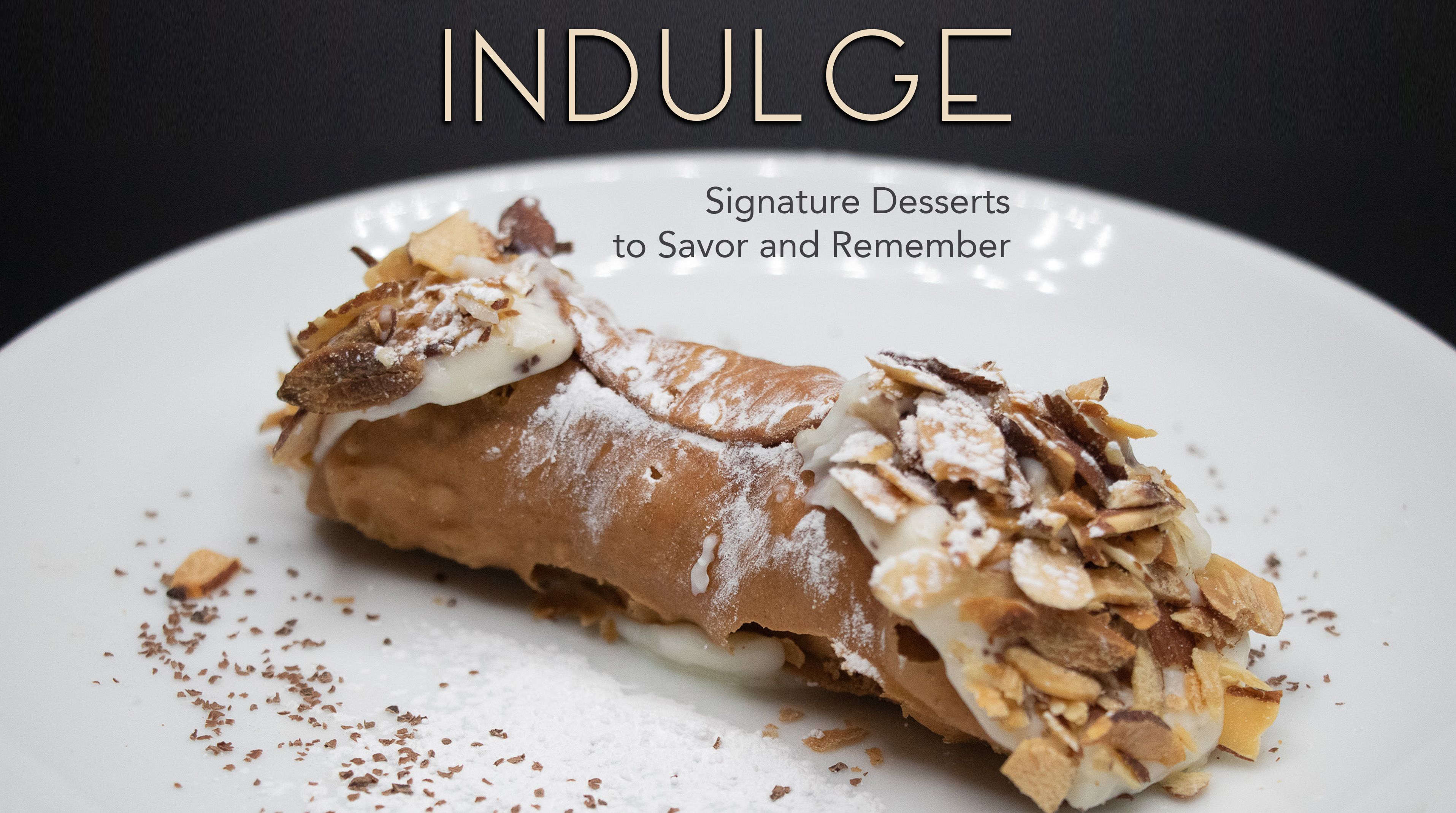 House-made cannoli